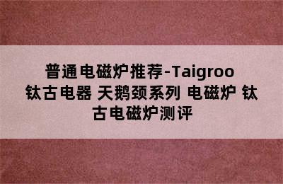 普通电磁炉推荐-Taigroo 钛古电器 天鹅颈系列 电磁炉 钛古电磁炉测评